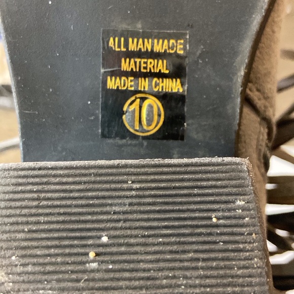 J.Adams Western Fringe Ankle Boots Size 10 - Picture 6 of 9